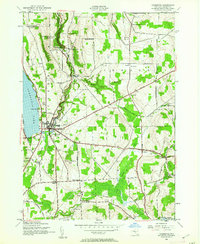 Cazenovia 1943 topographic map thumbnail