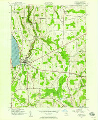 Cazenovia 1943 topographic map thumbnail