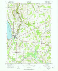 Cazenovia 1943 topographic map thumbnail