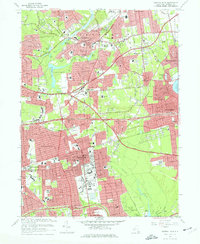 Central Islip 1967 topographic map thumbnail