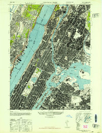 Central Park 1947 topographic map thumbnail