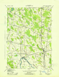 Central Square 1943 topographic map thumbnail