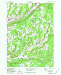 Charlotteville 1943 topographic map thumbnail