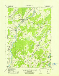 Chase Mills 1943 topographic map thumbnail
