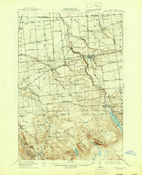 Chateaugay 1915 topographic map thumbnail