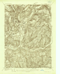 Chenango Forks 1935 topographic map thumbnail