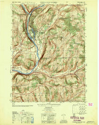 Chenango Forks 1950 topographic map thumbnail