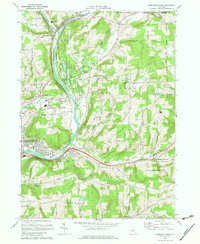 Chenango Forks 1968 topographic map thumbnail