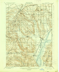 Cherry Creek 1900 topographic map thumbnail
