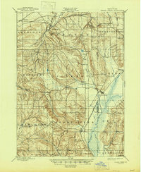 Cherry Creek 1900 topographic map thumbnail