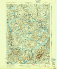 Childwold 1922 topographic map thumbnail