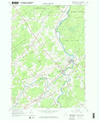 Brasher Falls 1964 topographic map thumbnail
