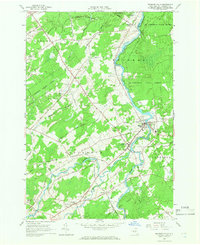 Brasher Falls 1964 topographic map thumbnail
