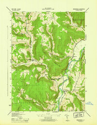 Breakabeen 1946 topographic map thumbnail