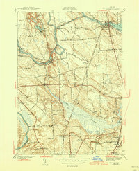 Brewerton 1943 topographic map thumbnail