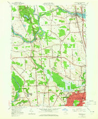 Brewerton 1957 topographic map thumbnail