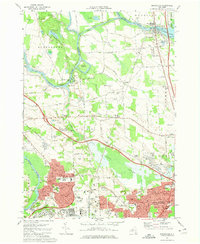 Brewerton 1973 topographic map thumbnail