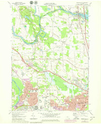 Brewerton 1973 topographic map thumbnail