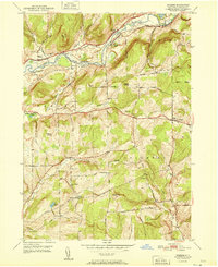 Brisben 1951 topographic map preview