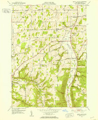 Bristol Center 1951 topographic map thumbnail