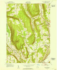 Bristol Springs 1943 topographic map thumbnail