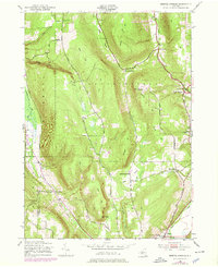 Bristol Springs 1943 topographic map thumbnail