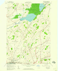 Brownville 1958 topographic map thumbnail