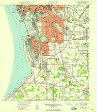 Buffalo SE 1948 topographic map thumbnail