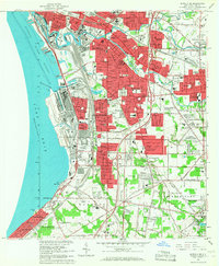 Buffalo SE 1965 topographic map thumbnail