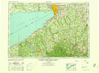 Buffalo 1960 topographic map thumbnail