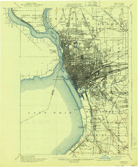 Buffalo 1901 topographic map thumbnail