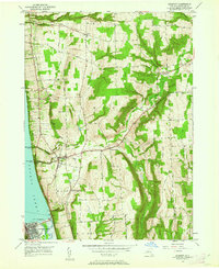 Burdett 1950 topographic map thumbnail