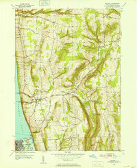 Burdett 1950 topographic map thumbnail