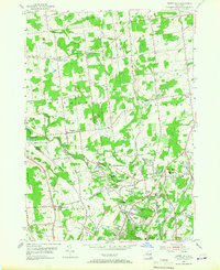 Burnt Hills 1954 topographic map thumbnail