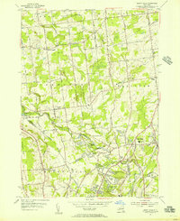 Burnt Hills 1954 topographic map thumbnail
