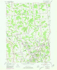 Burnt Hills 1954 topographic map thumbnail