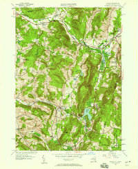 Canaan 1946 topographic map thumbnail
