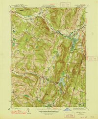Canaan 1947 topographic map thumbnail