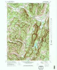 Canaan 1973 topographic map thumbnail