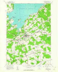 Broadalbin 1945 topographic map thumbnail