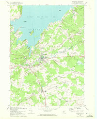 Broadalbin 1970 topographic map thumbnail