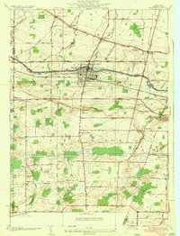 Brockport 1934 topographic map preview