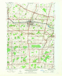Brockport 1952 topographic map preview