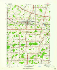Brockport 1952 topographic map preview