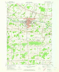 Brockport 1971 topographic map thumbnail