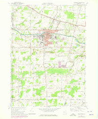 Brockport 1971 topographic map thumbnail