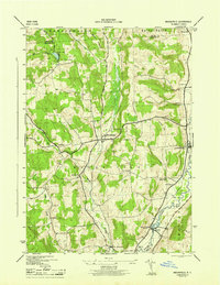 Brookfield 1945 topographic map thumbnail