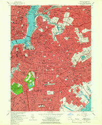 Brooklyn 1956 topographic map thumbnail