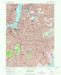 Brooklyn 1967 topographic map thumbnail