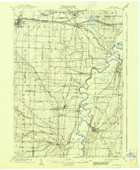 Caledonia 1904 topographic map thumbnail